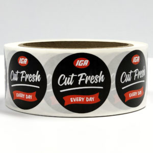 "Cut Fresh Every Day" Stickers