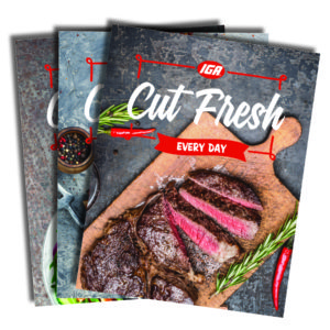 Meat Department: "Fresh Every Day" Hanging Signs