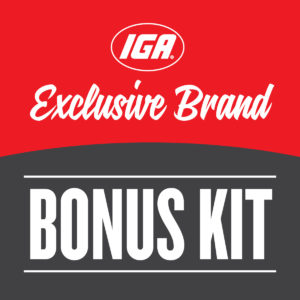 IGA Exclusive Brand x Bonus Kit